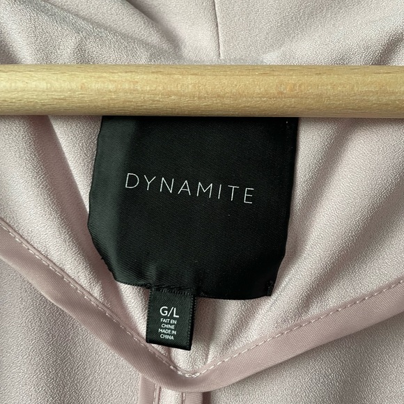 DYNAMITE CASUAL FITTED BLAZER WITH POCKETS SIZE L - Picture 3 of 9